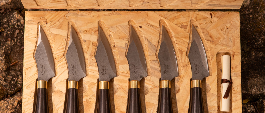 Conjunto 6 Facas Burza Mesa M28N