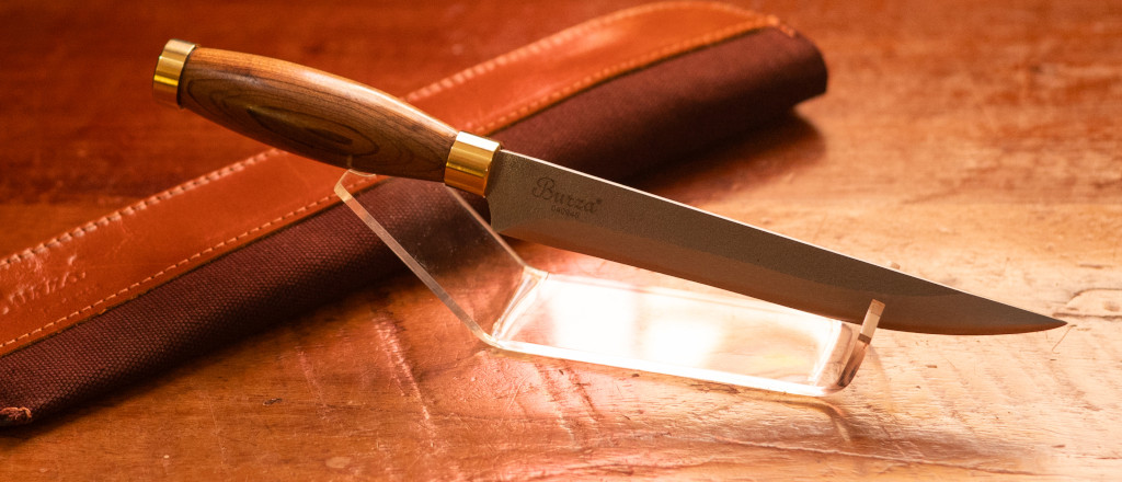 Faca Burza Auxiliar Pequena Reta Modelo 04N