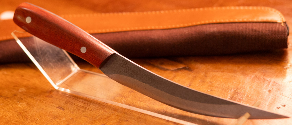 Faca Burza Auxiliar Pequena Curva Modelo 33M