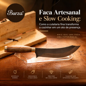 slow cooking faca artesanal Burza
