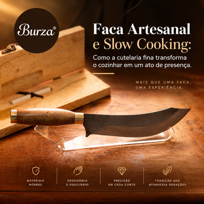 slow cooking faca artesanal Burza