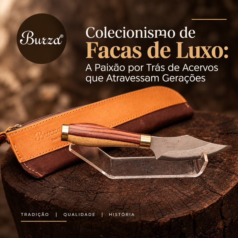 Colecionismo de Facas de Luxo: A Paixão por Trás de Acervos que Atravessam Gerações